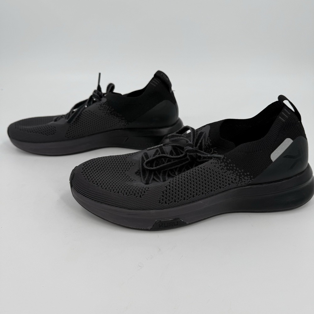 Ryka Womens Size 10 Medium Black Knit Running Walking Athletic Sneakers Shoes